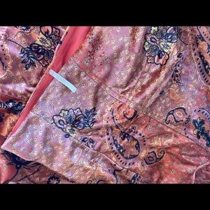 Free people Romano Paisley Skirt